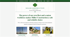 Desktop Screenshot of millerpower.com